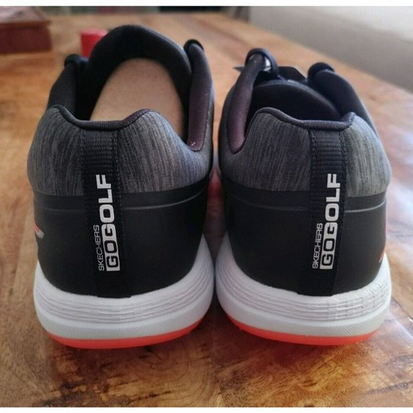 NWT Skechers Go Golf Ultra Flight Black/Pink Cushioned Golf Shoes  Size 7.5M - Picture 5 of 6